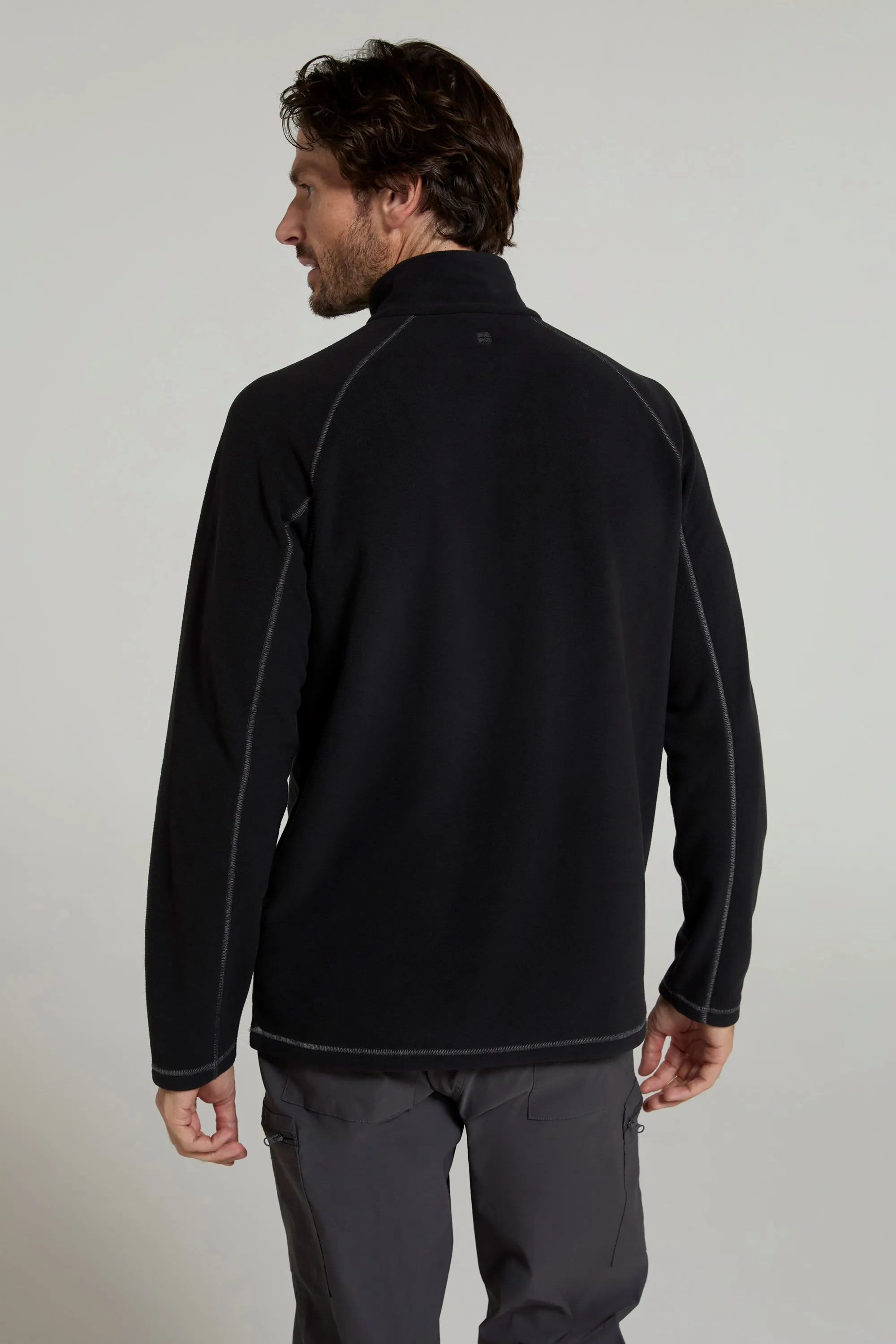 Ashbourne II Forro polar con media cremallera, de hombre