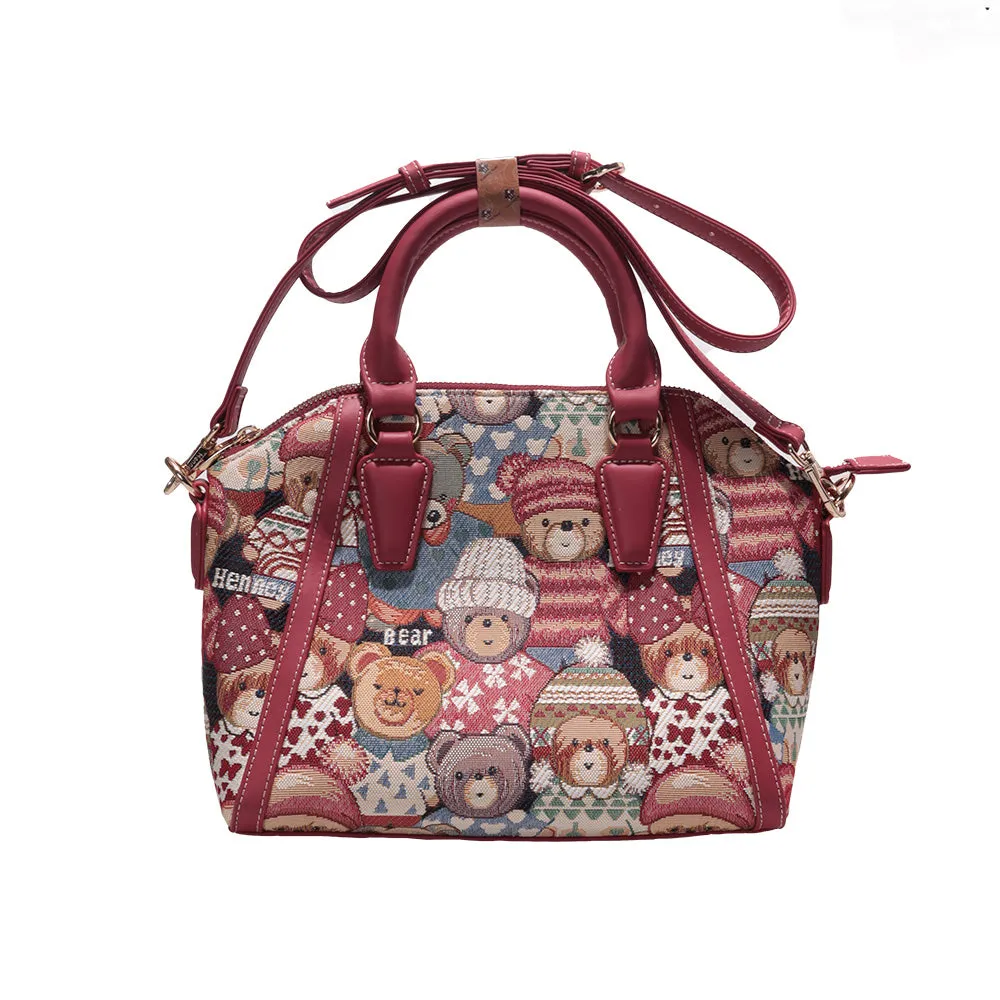 Bolsa de mano con correa Henney Bear H-897