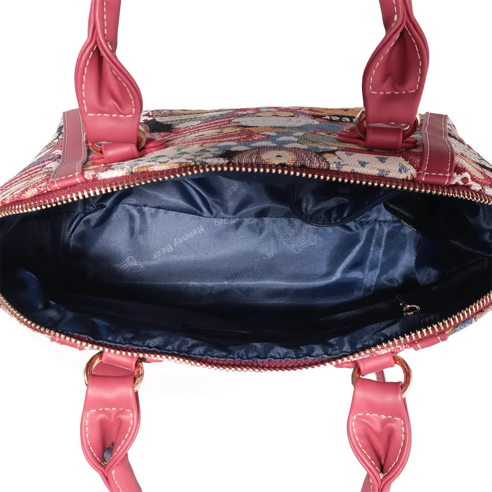 Bolsa de mano con correa Henney Bear H-897