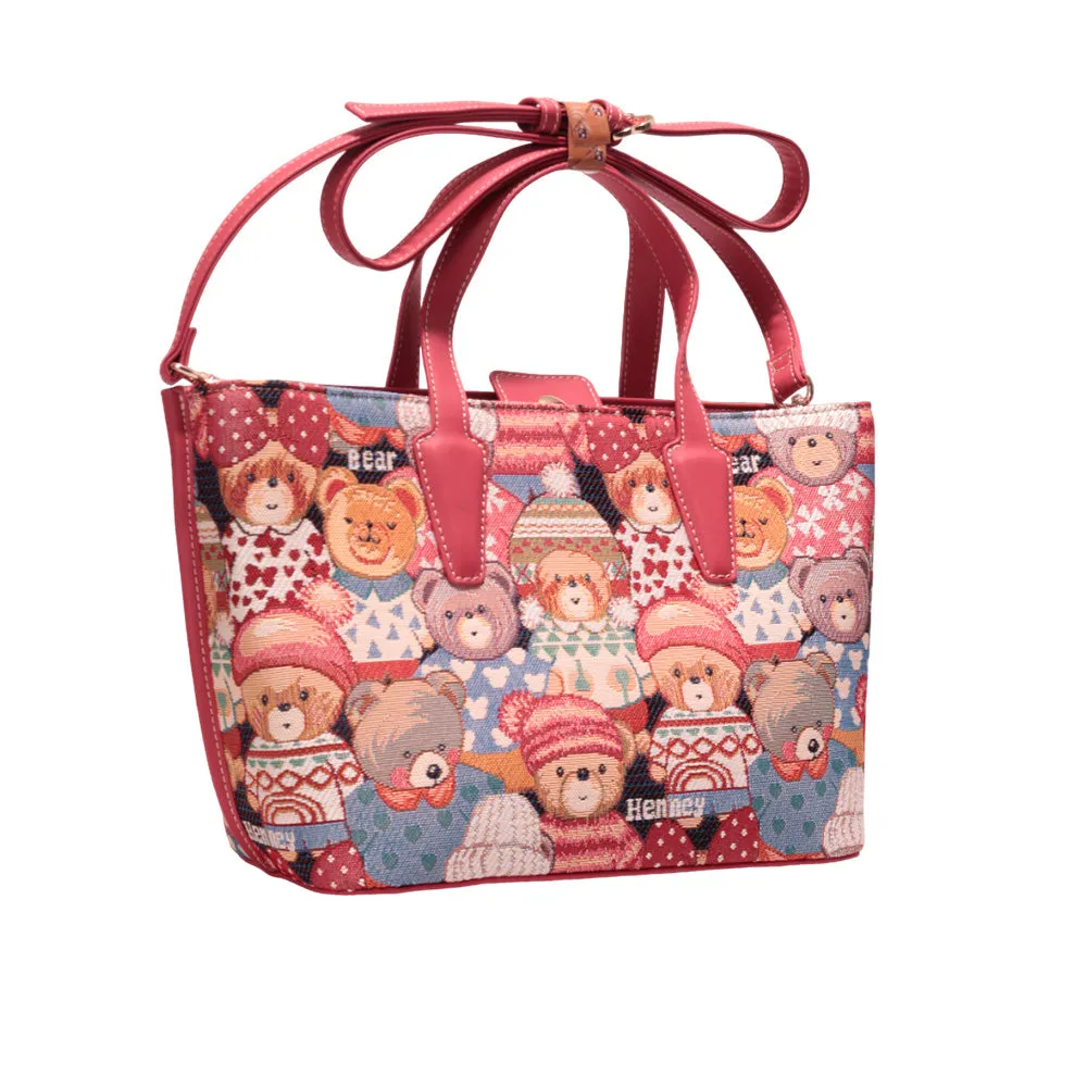 Bolsa de mano con correa Henney Bear H-898