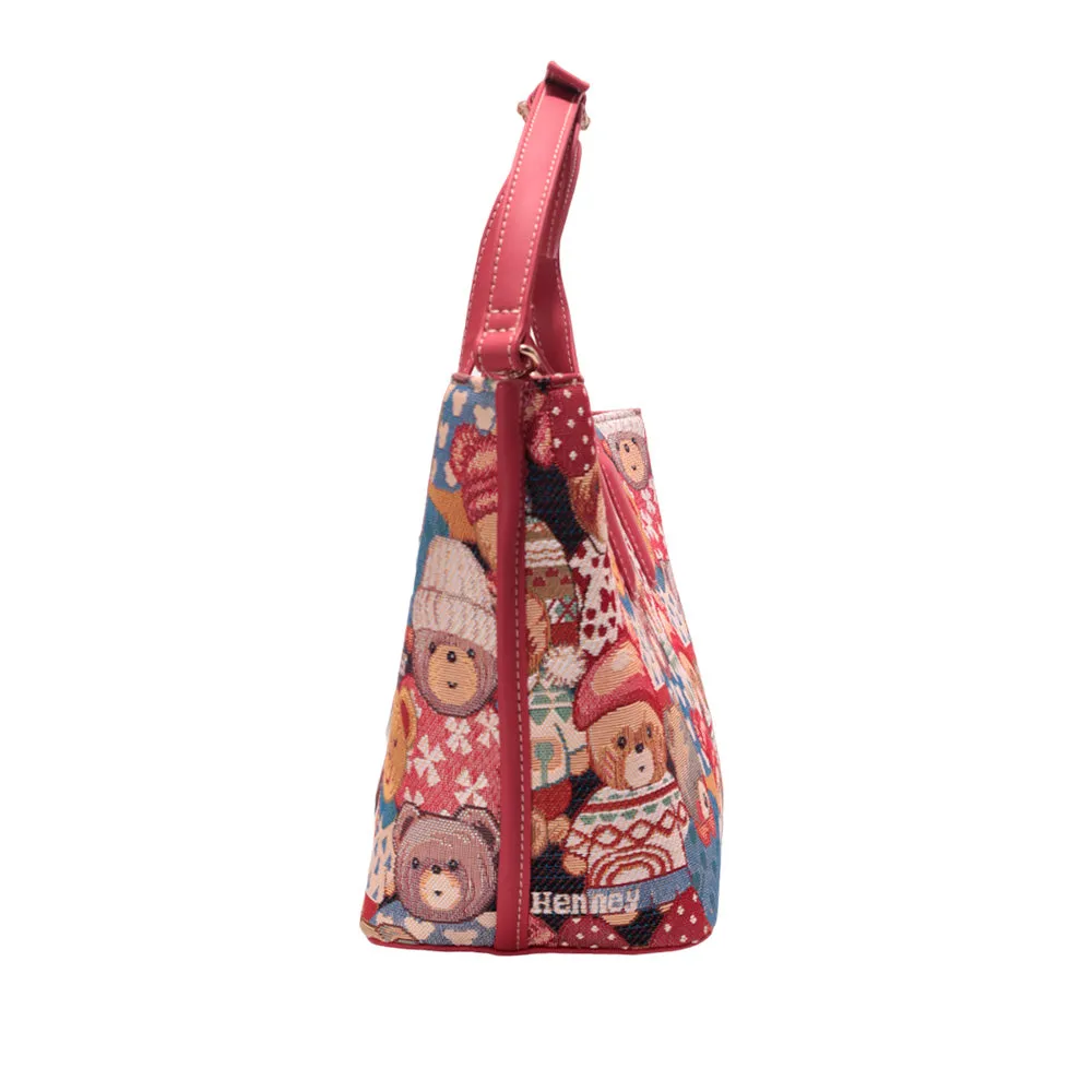 Bolsa de mano con correa Henney Bear H-898