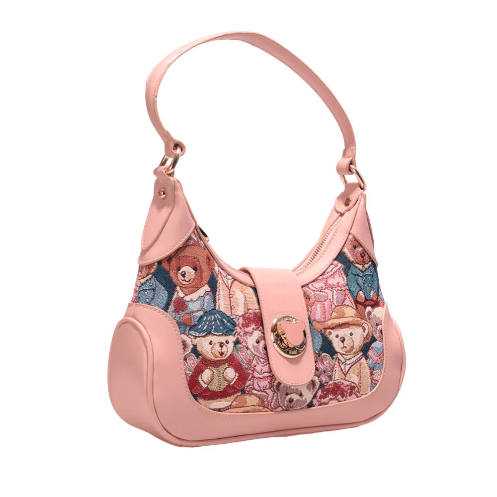Bolsa de Mano Tipo Hobo Henney Bear H-928