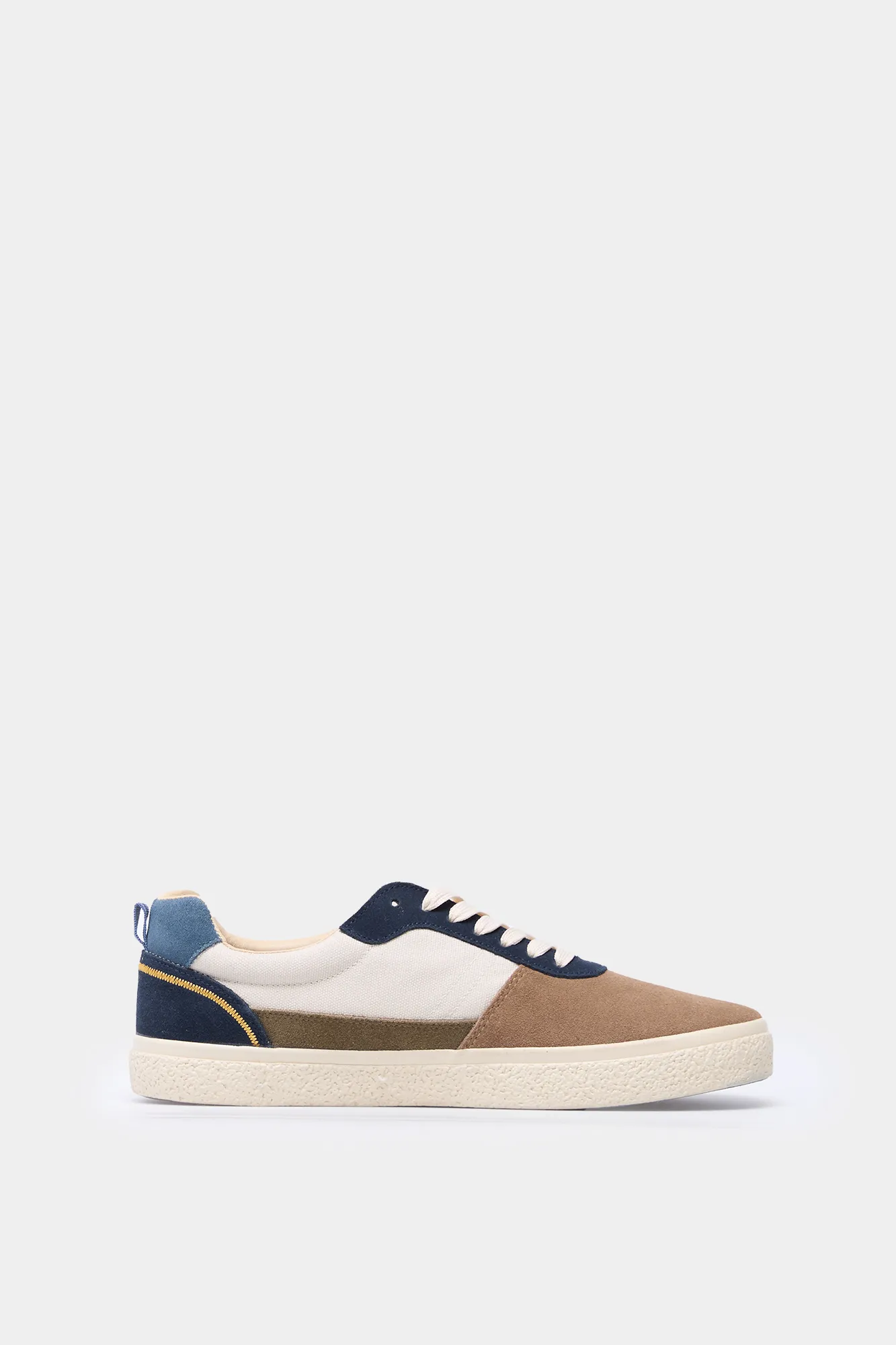Springfield Zapatilla piel multicolor