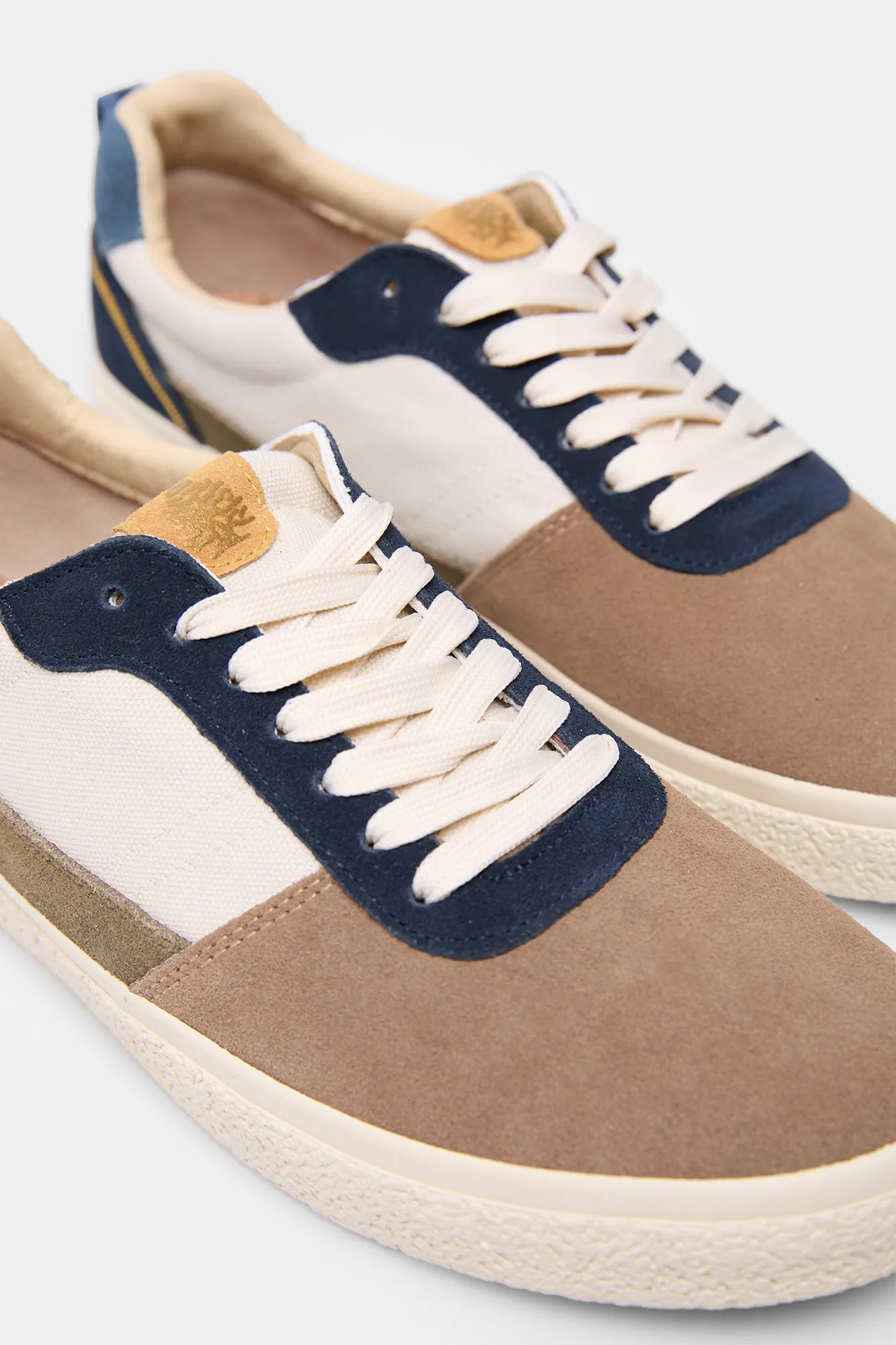 Springfield Zapatilla piel multicolor