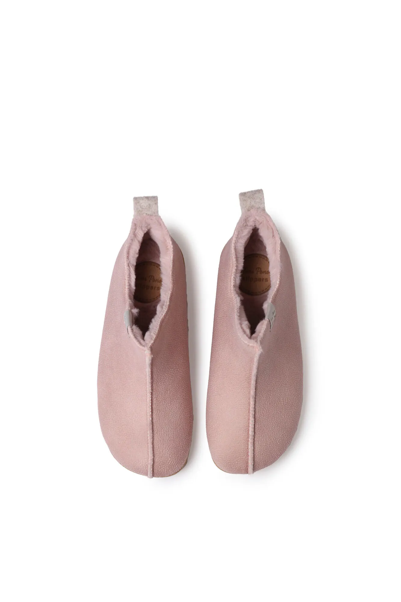 Toni Pons Zapatilla de casa abotinada para mujer en Cuero